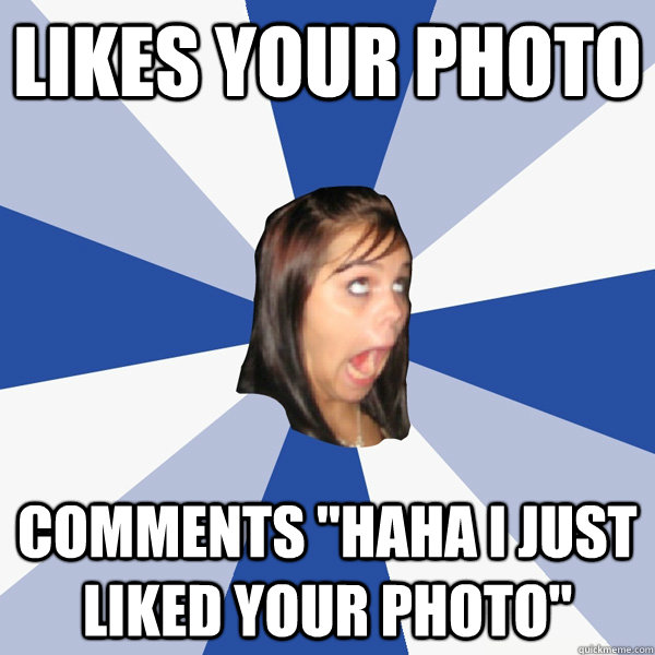 likes your photo comments 