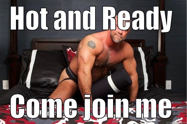 HOT AND READY COME JOIN ME Gorilla Man