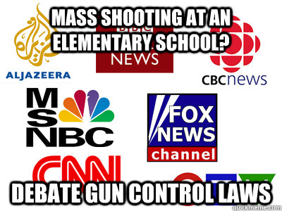 Mass shooting at an elementary school? Debate gun control laws  