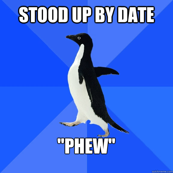Stood up by date 