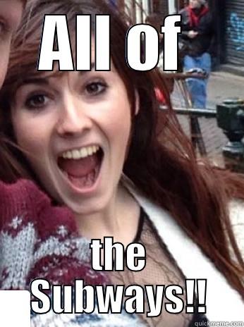 ALL OF  THE SUBWAYS!! Misc