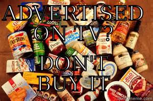 ADVERTISED ON TV? DON'T BUY IT Misc