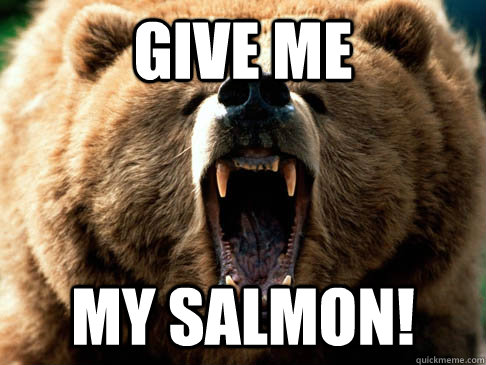 Give Me  My Salmon!  