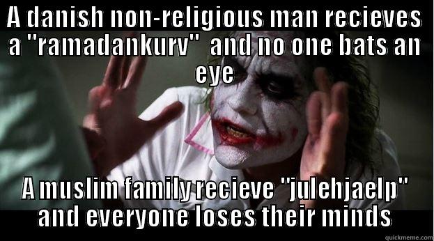 A DANISH NON-RELIGIOUS MAN RECIEVES A 