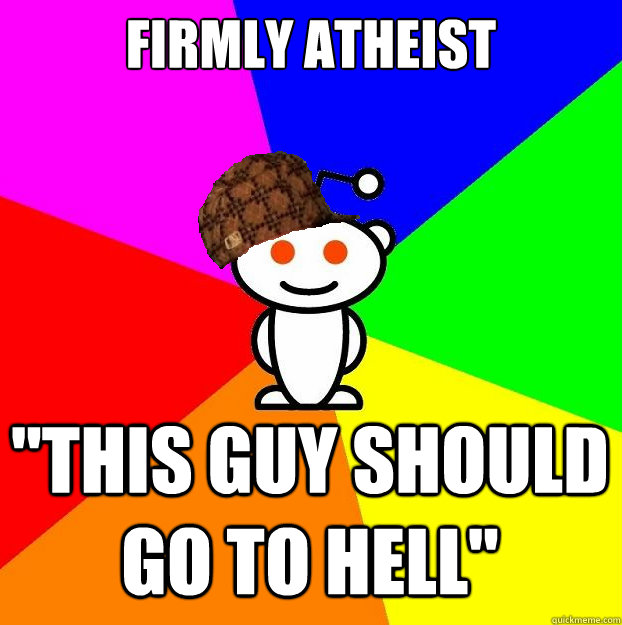 Firmly atheist 