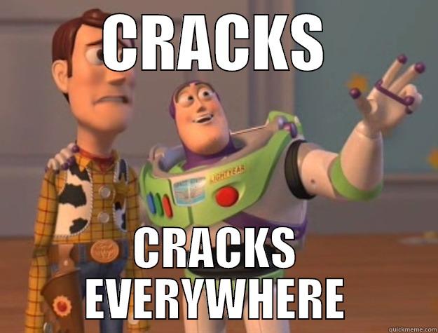 CRACKS CRACKS EVERYWHERE Toy Story