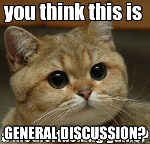  General discussion?  Do you think this is a game