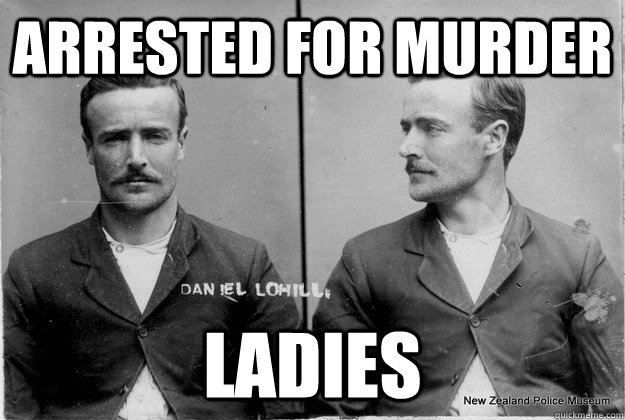 arrested for murder ladies  