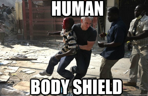 Human Body Shield  Sly Cooper