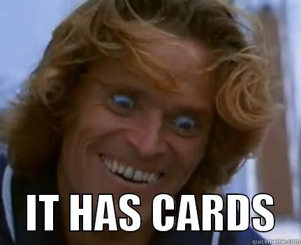      IT HAS CARDS   Misc