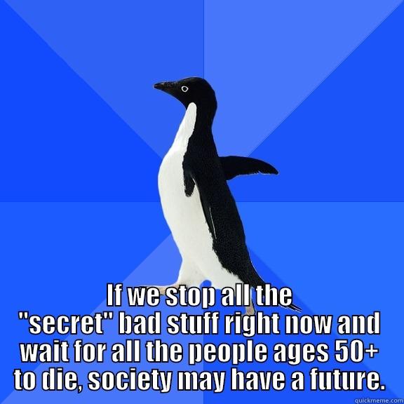 for the record penguin -  IF WE STOP ALL THE 