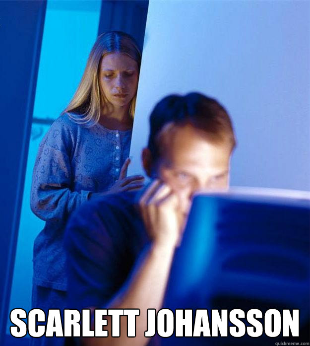  scarlett johansson  Redditors Wife