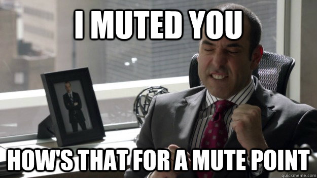 I Muted You How's that for a mute point - I Muted You How's that for a mute point  Litt Up