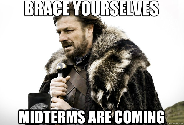 Brace Yourselves  Midterms are coming - Brace Yourselves  Midterms are coming  Tea break Ned Stark