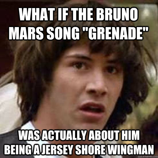 what if the bruno mars song 