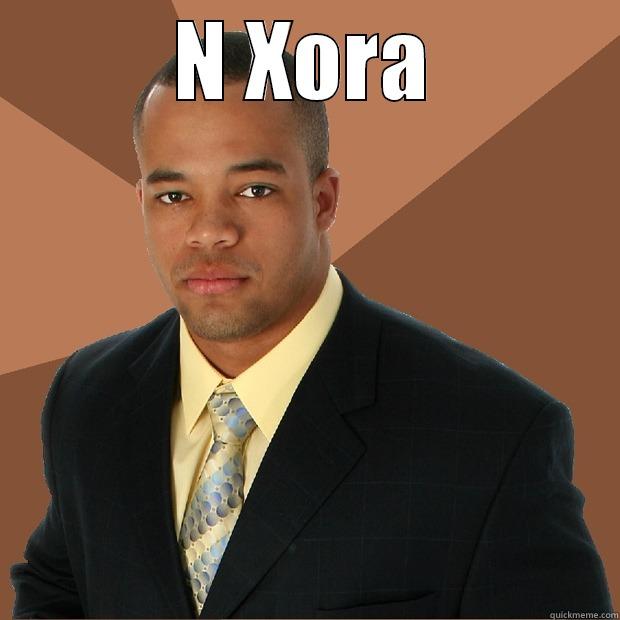 N XORA  Successful Black Man
