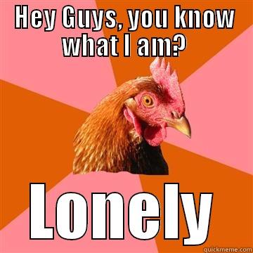 Lonely Office - HEY GUYS, YOU KNOW WHAT I AM? LONELY Anti-Joke Chicken