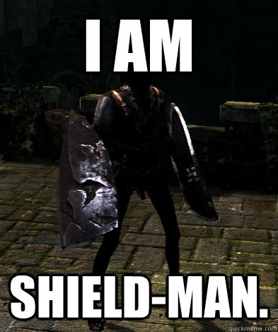 I am Shield-man. - I am Shield-man.  Misc