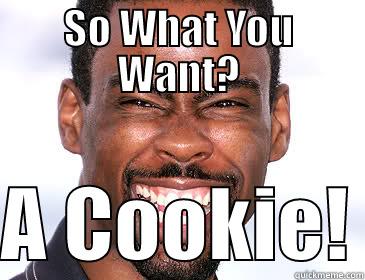 So What You Want A Cookie? - SO WHAT YOU WANT?  A COOKIE! Misc