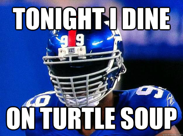 tonight i dine on turtle soup - tonight i dine on turtle soup  Chris Canty is Shredder