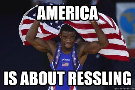America is about ressling - America is about ressling  Misc