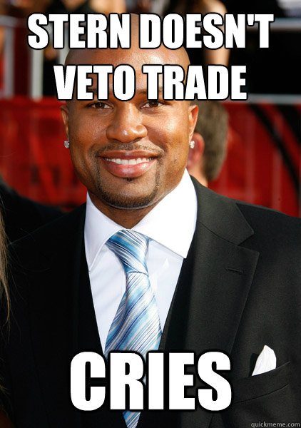 Stern doesn't veto trade Cries  Scumbag Derek Fisher