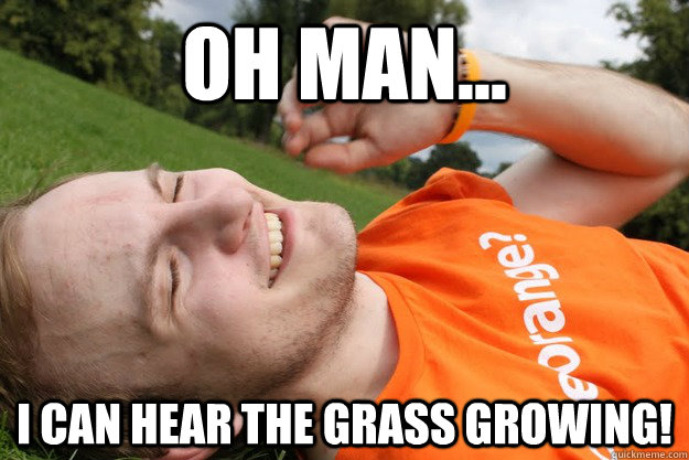 Oh Man... I can hear the grass growing! - Oh Man... I can hear the grass growing!  Spiceworks AKP