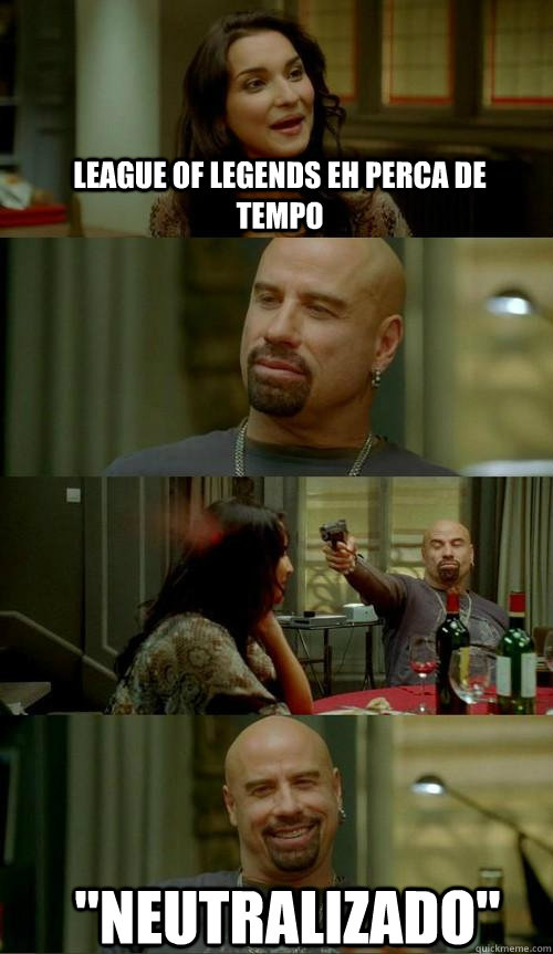League of legends eh perca de tempo 