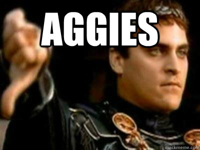 Aggies   Downvoting Roman