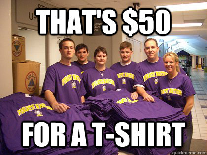 That's $50 For a T-shirt - That's $50 For a T-shirt  Pirate Club