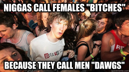 Niggas call females 