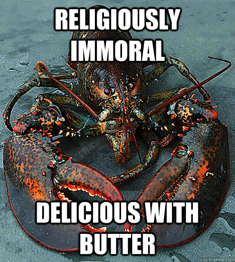 Religiously immoral Delicious with butter  