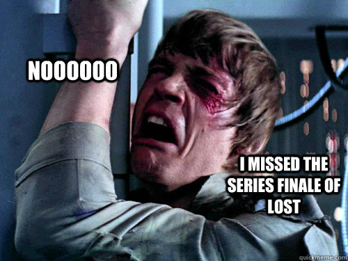 Noooooo I Missed The Series Finale Of  Lost  