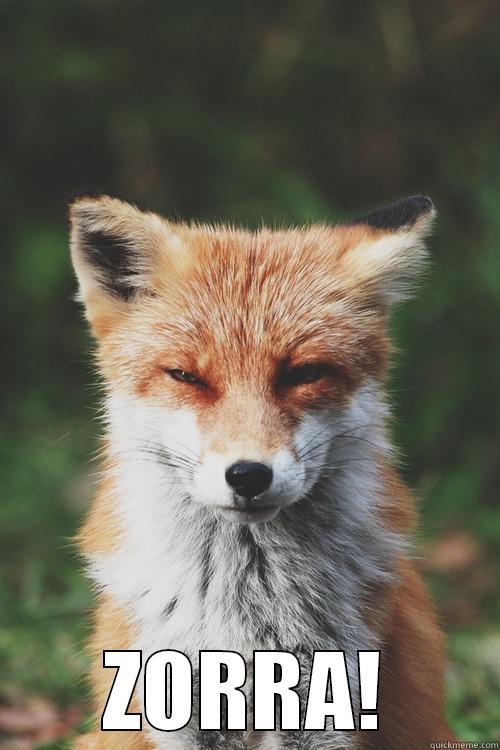 foxy zorra -  ZORRA! Misc