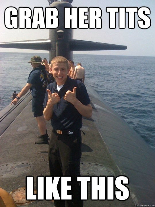 grab her tits like this  Dating Advice Sailor
