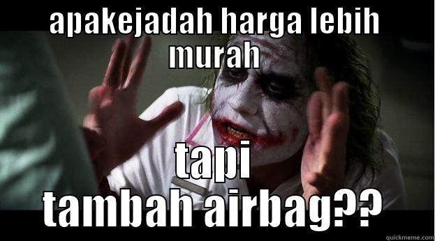 APAKEJADAH HARGA LEBIH MURAH TAPI TAMBAH AIRBAG?? Joker Mind Loss