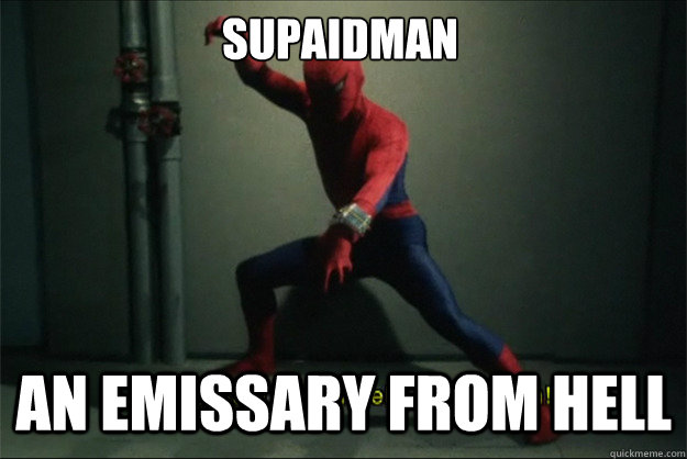 Supaidāman  An emissary from Hell  Japanese spiderman