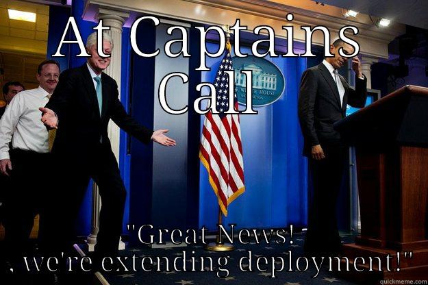 AT CAPTAINS CALL 