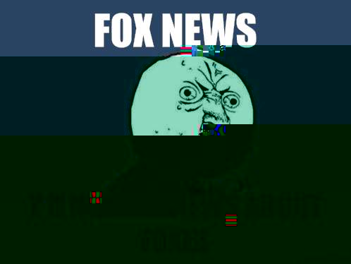 fox news y u no have news about foxes  Y U No