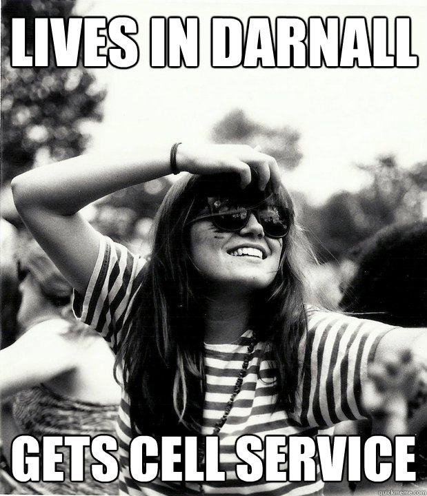 Lives in Darnall Gets Cell Service  Georgetown Hipster