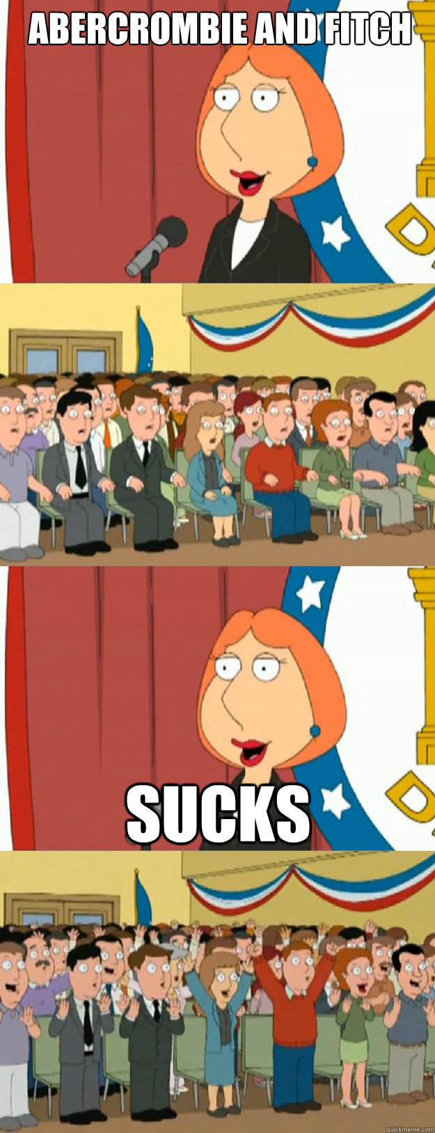 Abercrombie and Fitch SUCKS  Lois Griffin