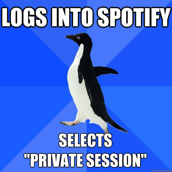 Logs into spotify selects 
