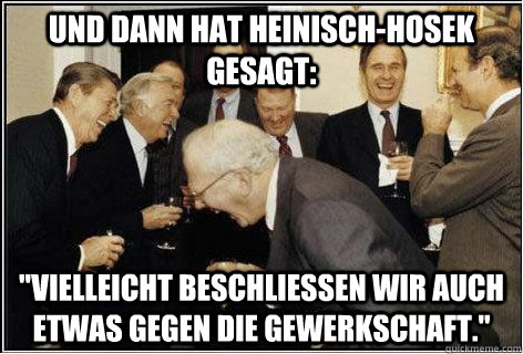 Und dann hat Heinisch-Hosek gesagt: 