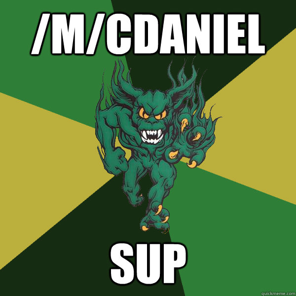 /m/cdaniel sup  Green Terror