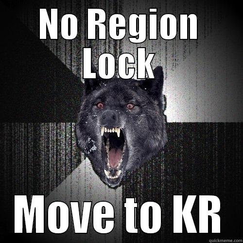 NO REGION LOCK MOVE TO KR Insanity Wolf
