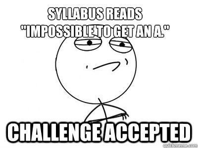 syllabus reads 

