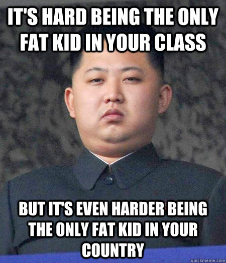It's hard being the only fat kid in your class but it's even harder being the only fat kid in your country  Chubby Kim