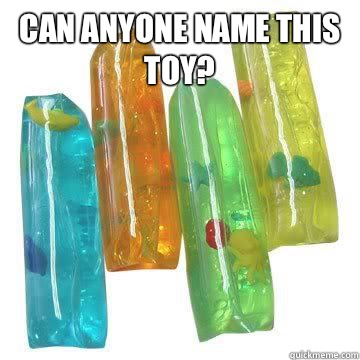 Can anyone name this toy?    Do you remember these toys