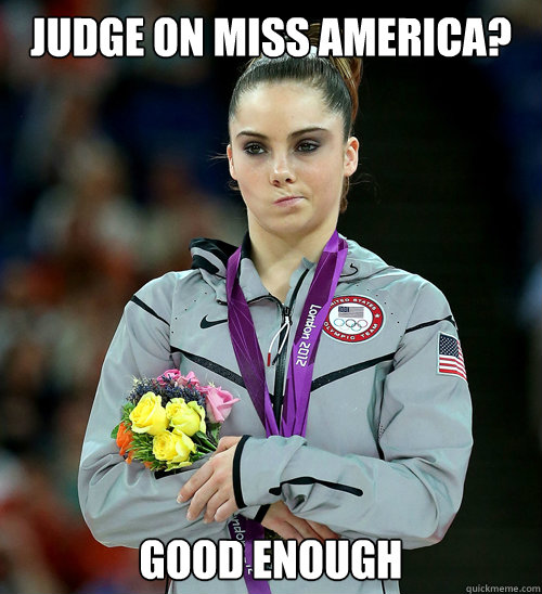 MCKAYLA Maroney is not Impressed