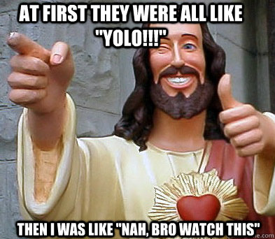 At first they were all like 